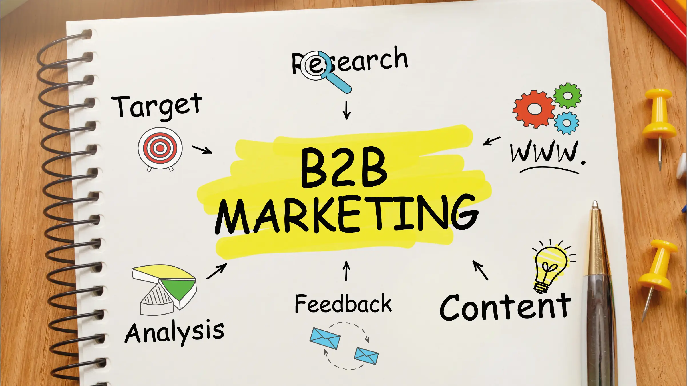 Estrategia B2B para equipos de decisión, compradores empresariales y crecimiento de revenue.